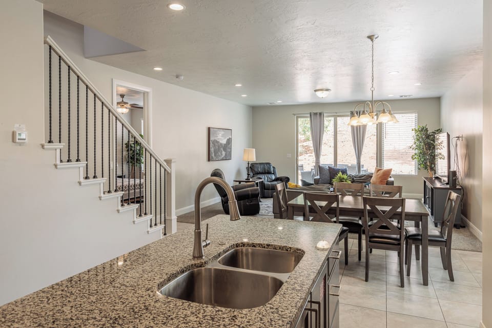 Kitchen Island View
