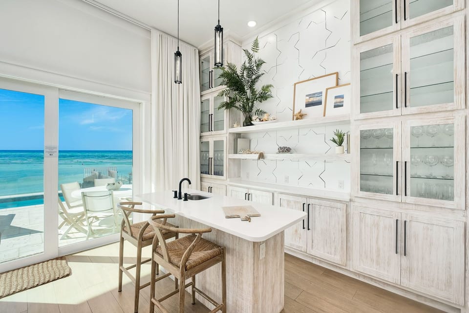 Salt & Light - Seacrest - Second Floor - Living Area - Gulf View