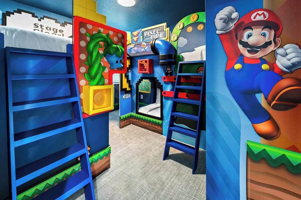 Gamer's Paradise *Theme Room 1* on Second Floor