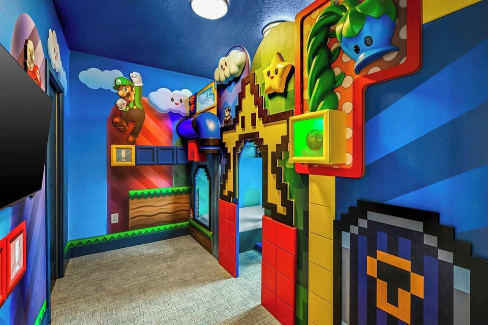 Gamer's Paradise *Theme Room 1* on Second Floor