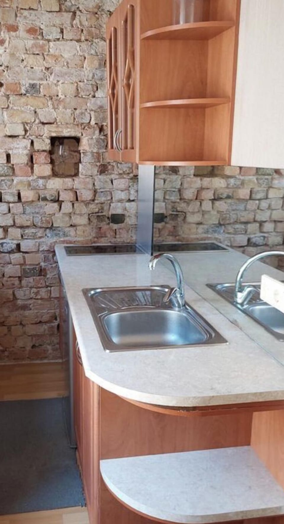Apartment | Private kitchen | Stovetop, electric kettle, toaster
