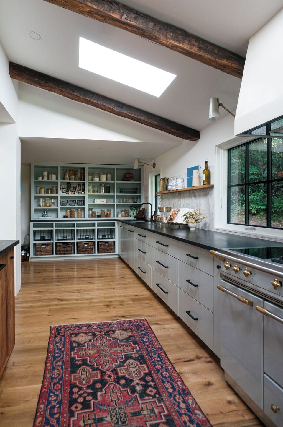Kitchen with Prep Kitchen beyond - second sink, dishwasher