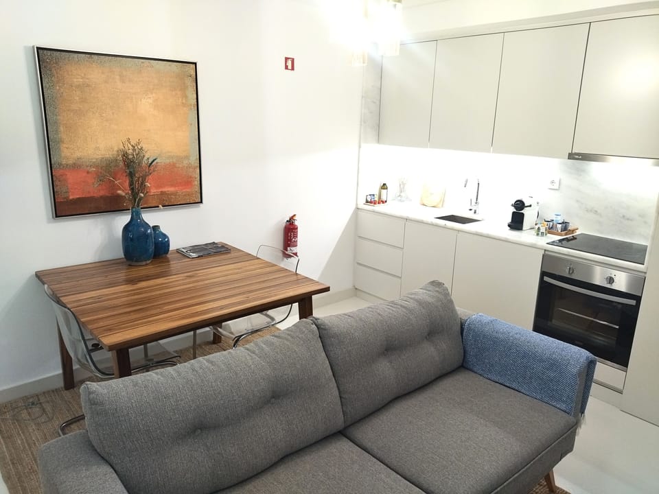 Área de refeições, Cozinha e sala de Estar