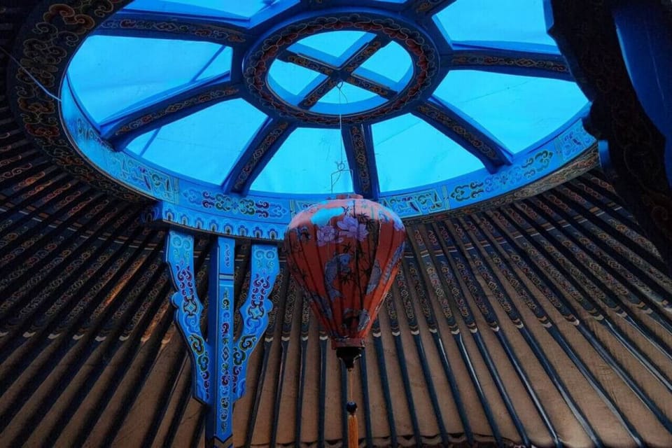 Each yurt is decorated to a theme.