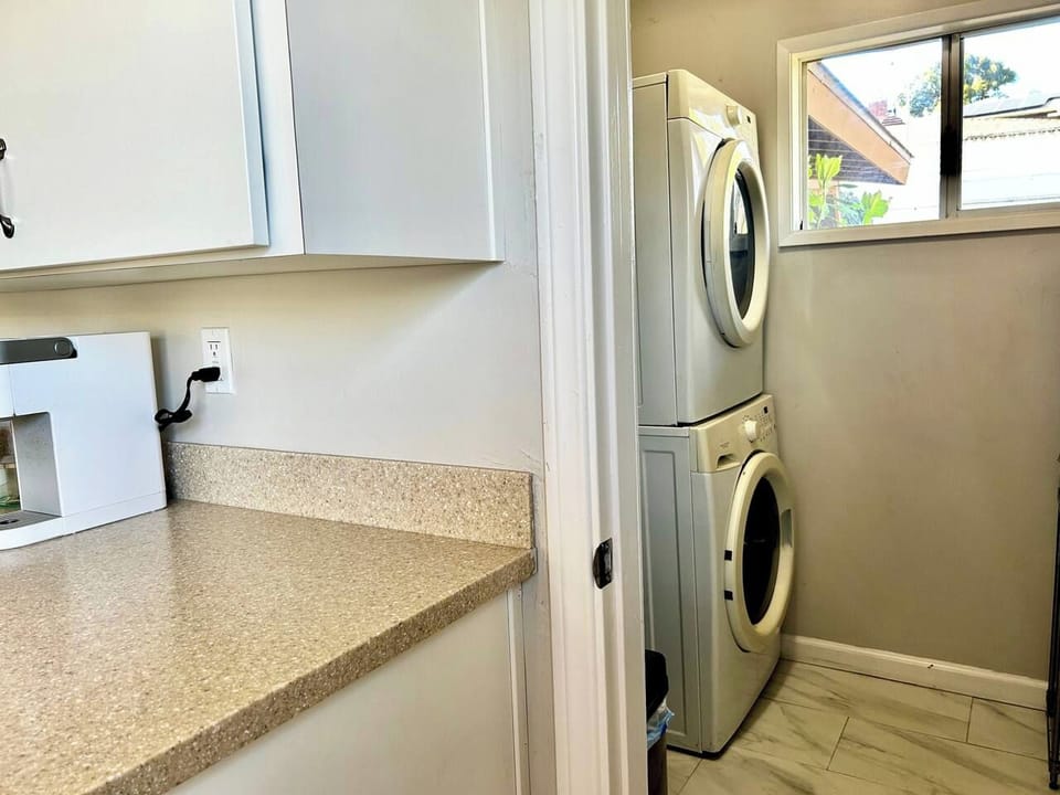 Laundry room.
