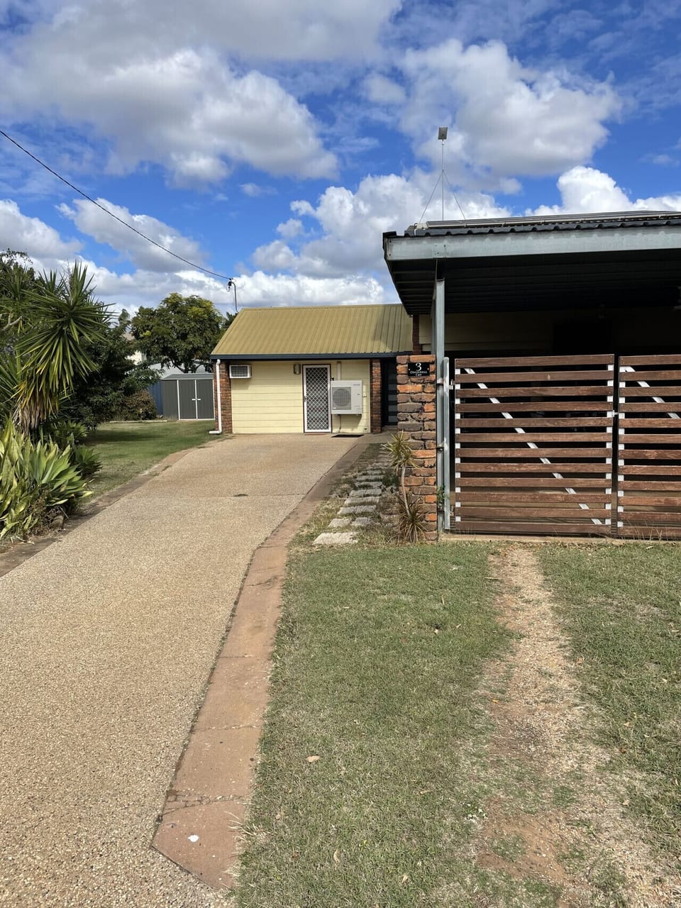 Driveway and Front Entrance