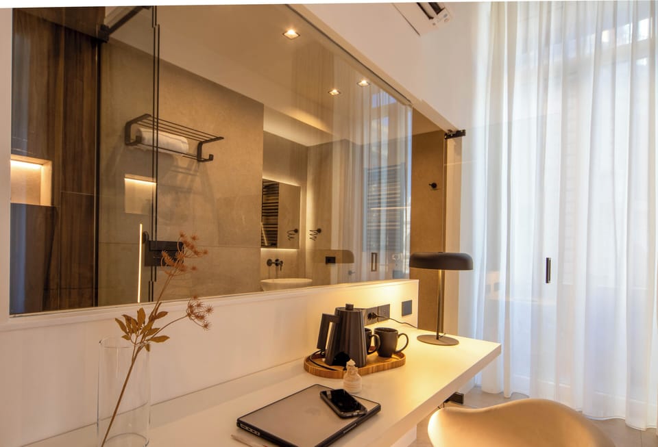 Luxury Room | Premium bedding, down comforters, in-room safe, desk