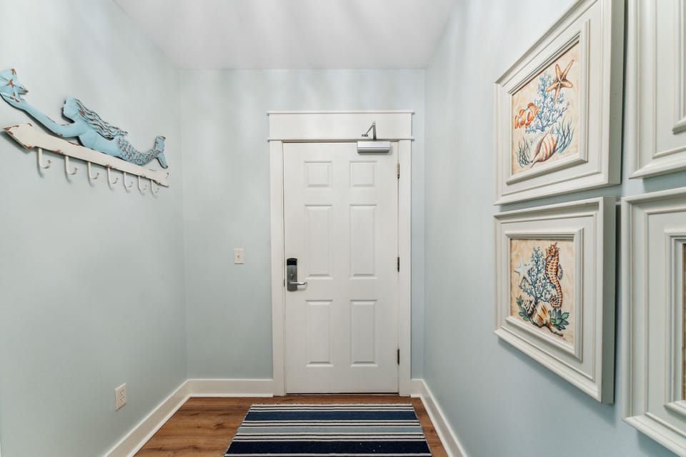 Interior entrance