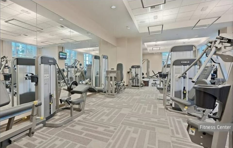 Fitness center use included
