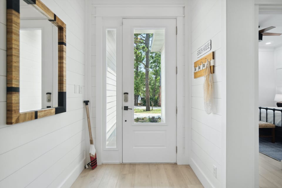Interior entrance