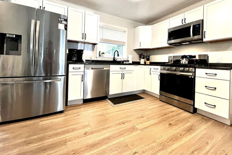 Experience the joy of cooking in a kitchen that`s fully prepared to meet your culinary desires