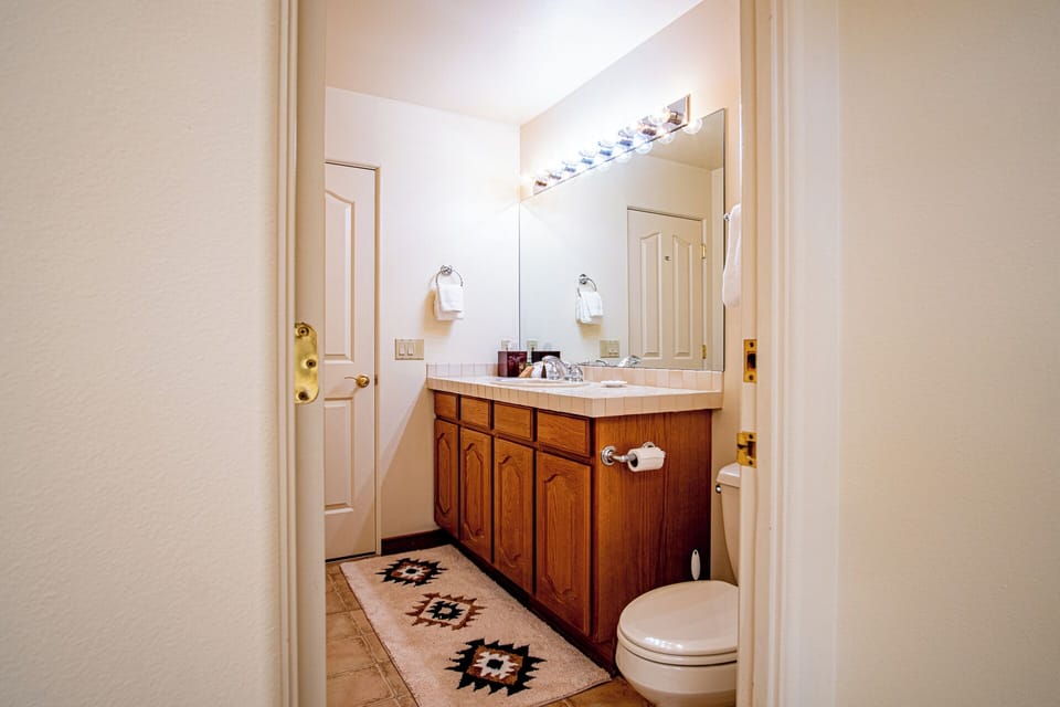 Direct access to shared bathroom