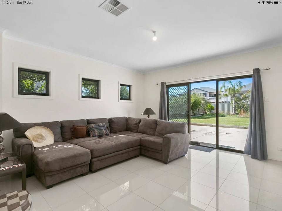 downstairs family room