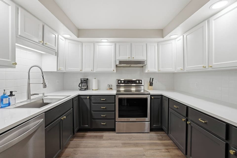 Fully equipped kitchen