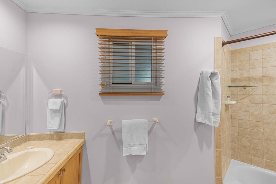 Bathroom view from the entrance