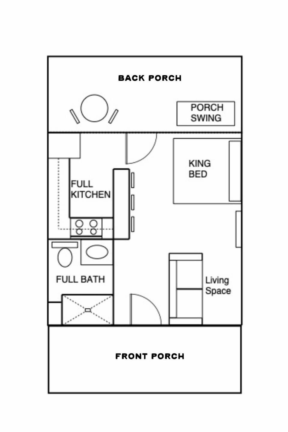 400 Sq Ft cabin