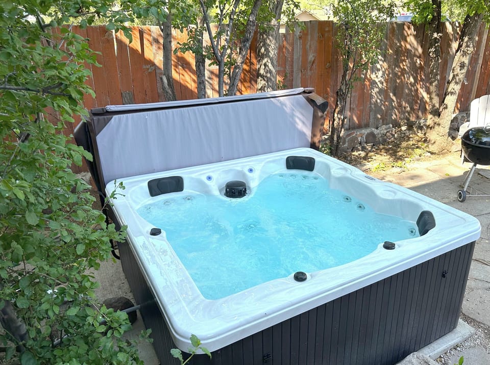 Private hot tub available year-round