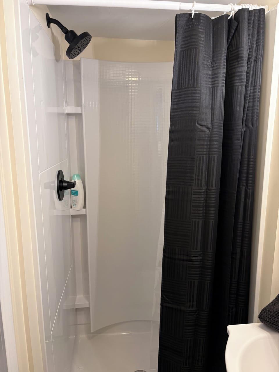 Basement shower