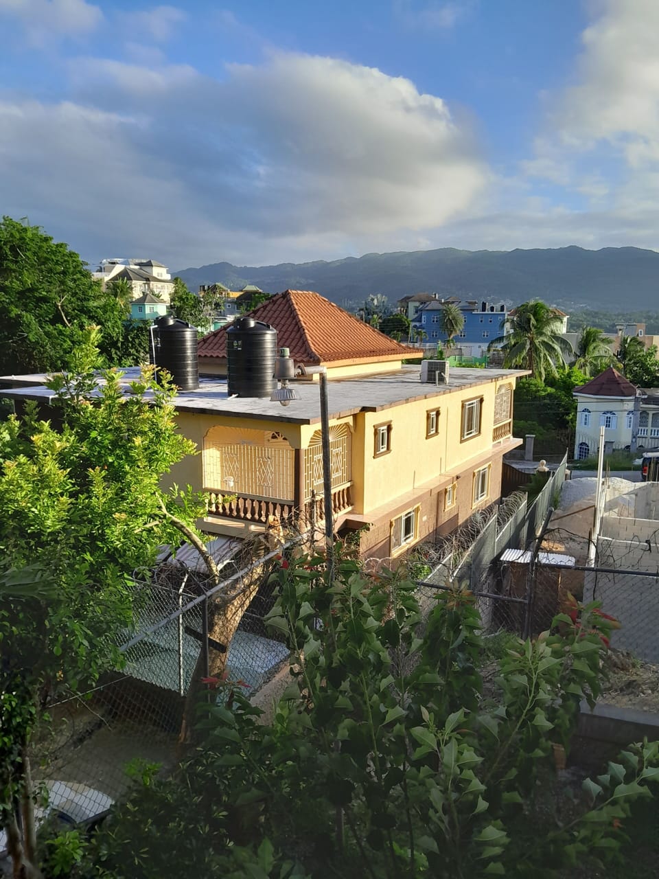 view from back balcony