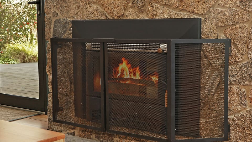 Fantastic fireplace for those chilly winter nights