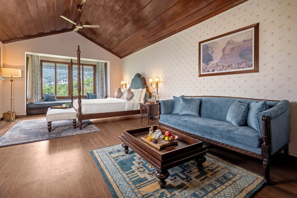 Premium bedding, down comforters, free minibar, in-room safe