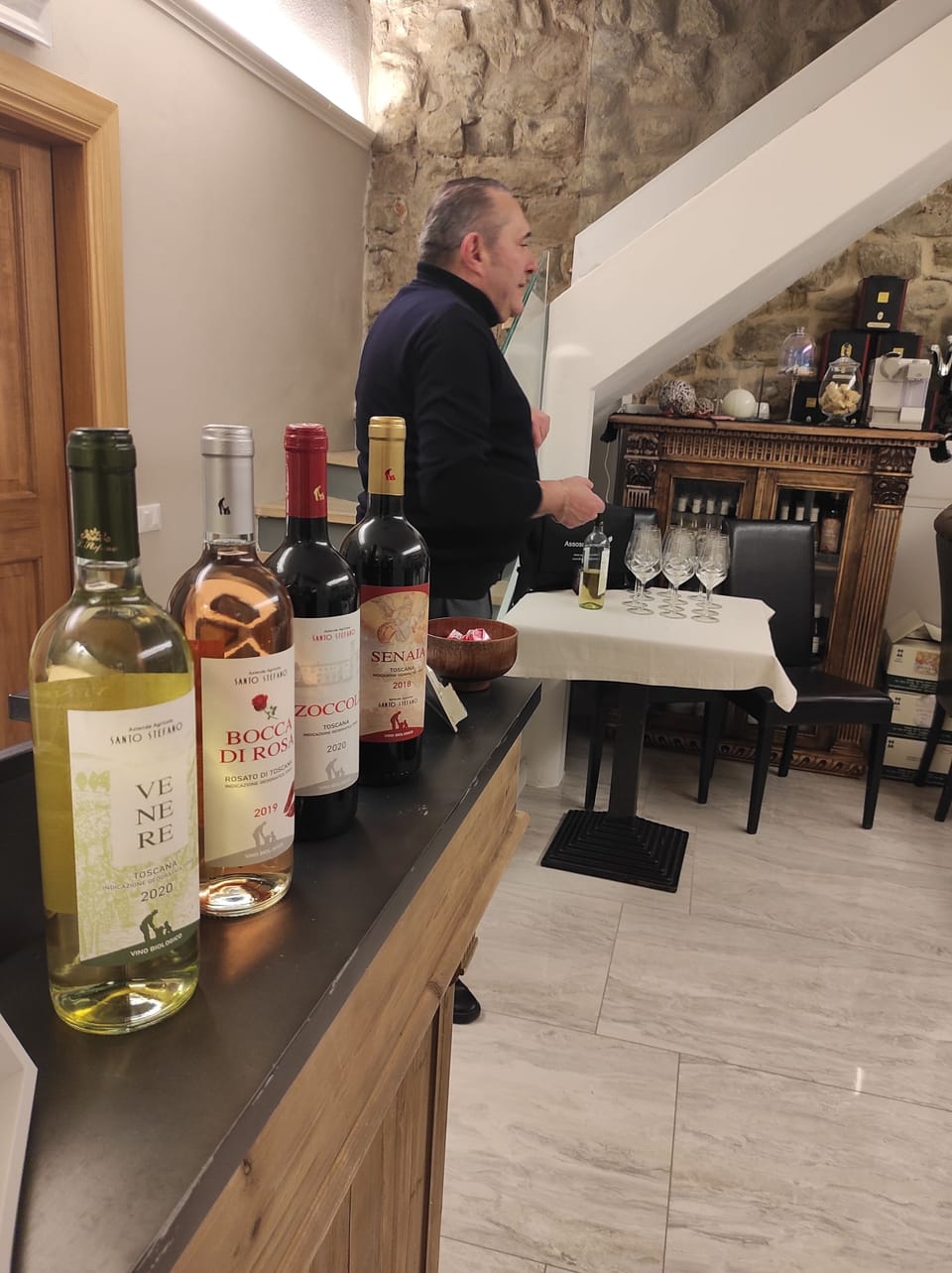 Tasting room