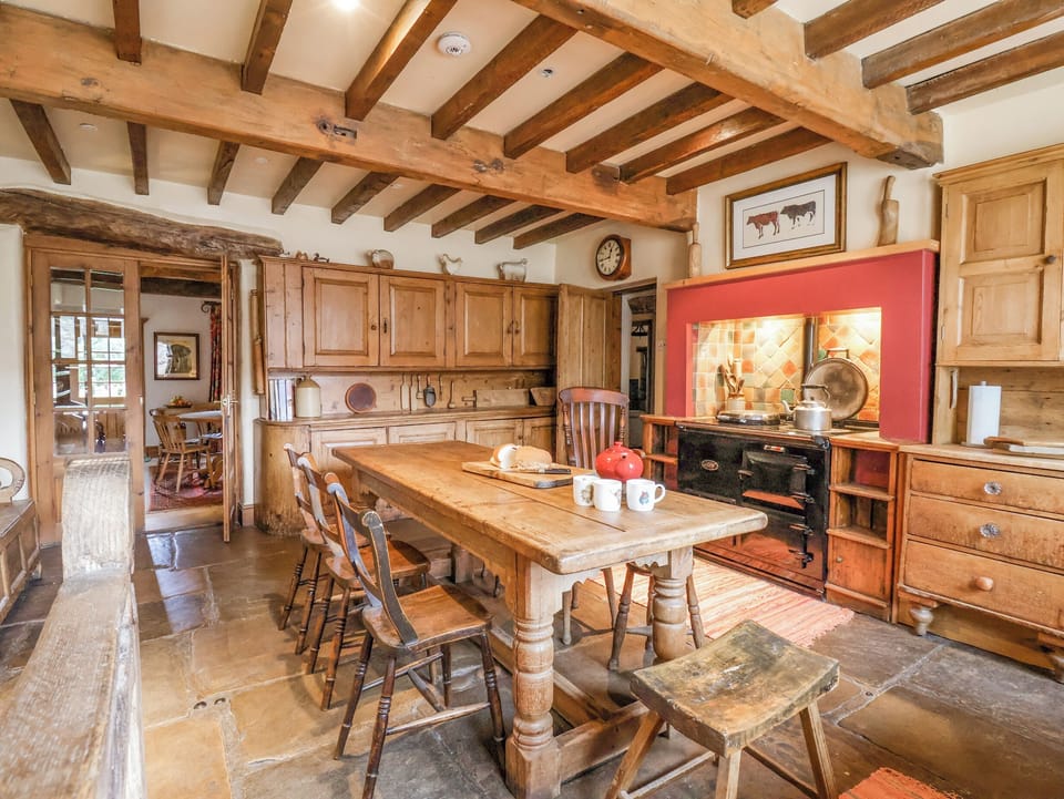 Fridge, dishwasher, electric kettle, toaster