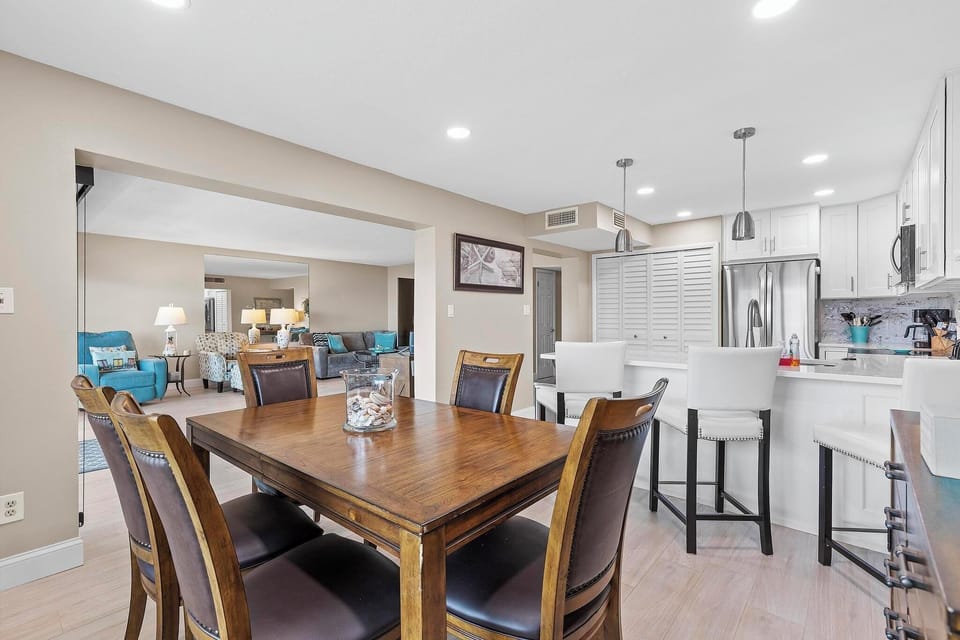 Open Concept Kitchen and Dining Space