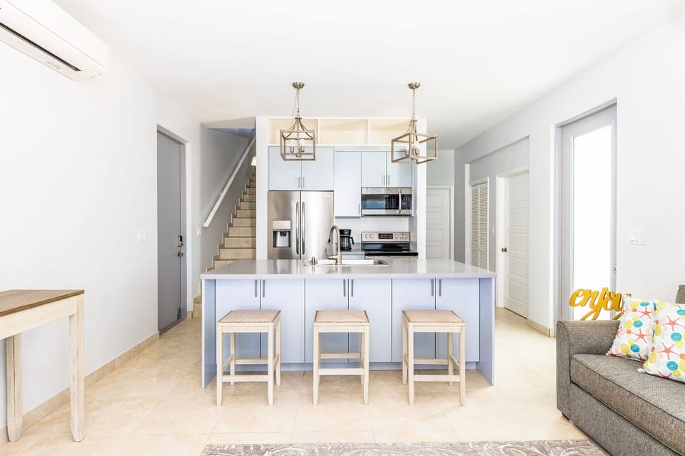 Ample counter space for easy meal prep