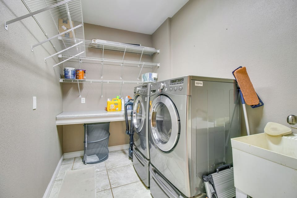 Laundry Room | Washer + Dryer