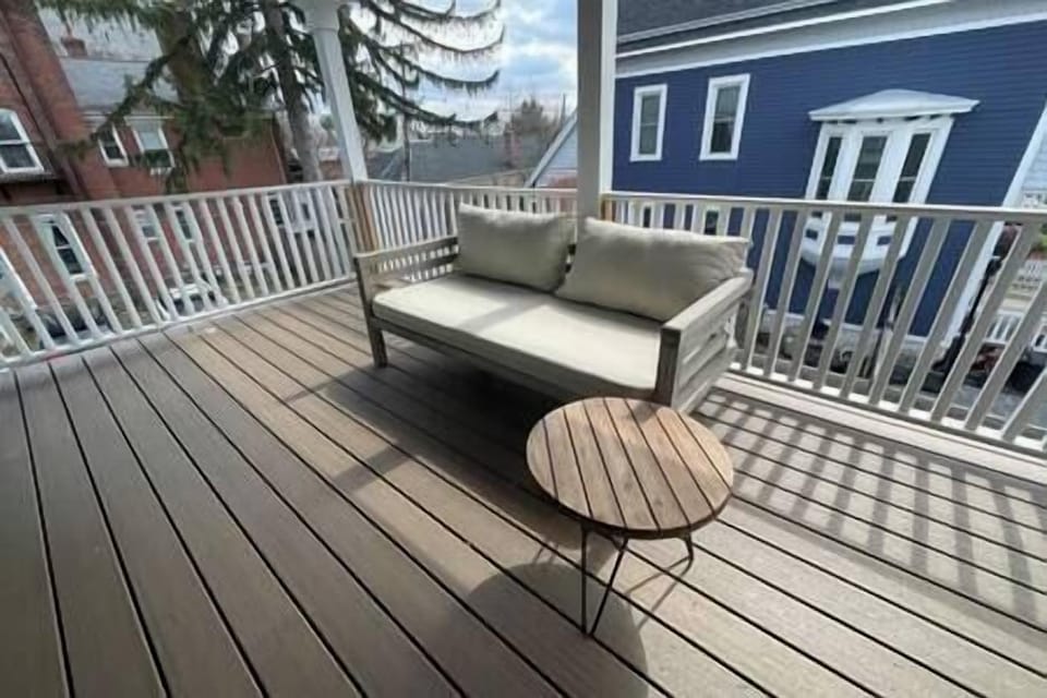 Deck area