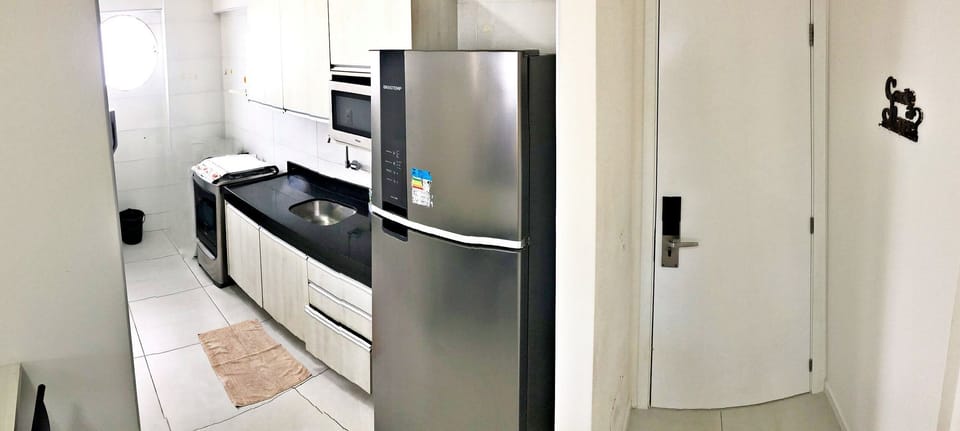 Apartment | Private kitchen | Fridge, microwave, blender, cookware/dishes/utensils