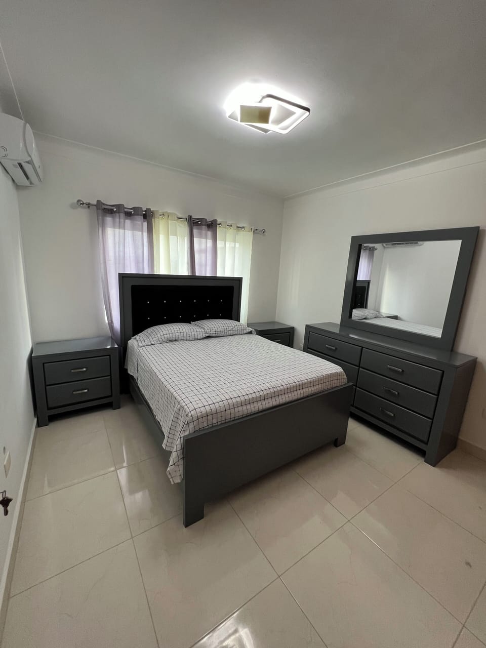 Queen Size bedroom with AC!
