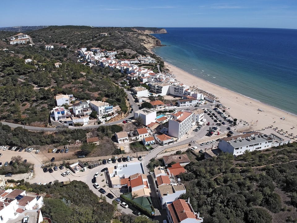 Aerial view of Salema