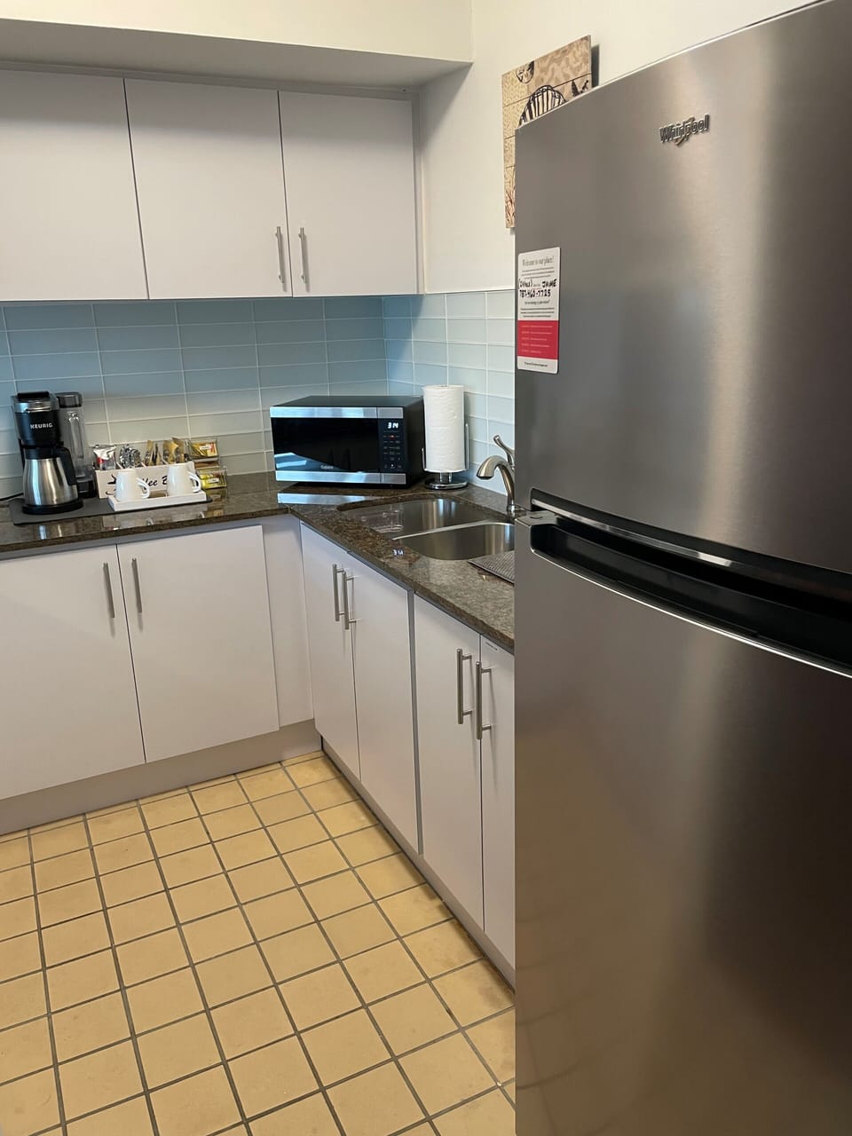 Refrigerator & Microwave