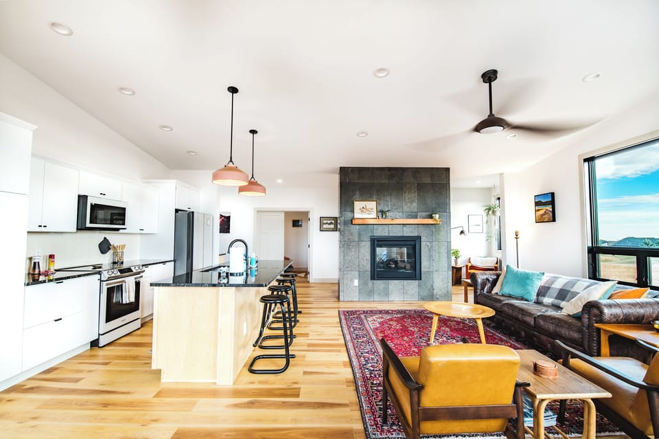 Open concept floorplan