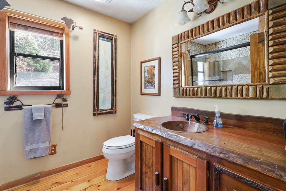 upstairs bathroom