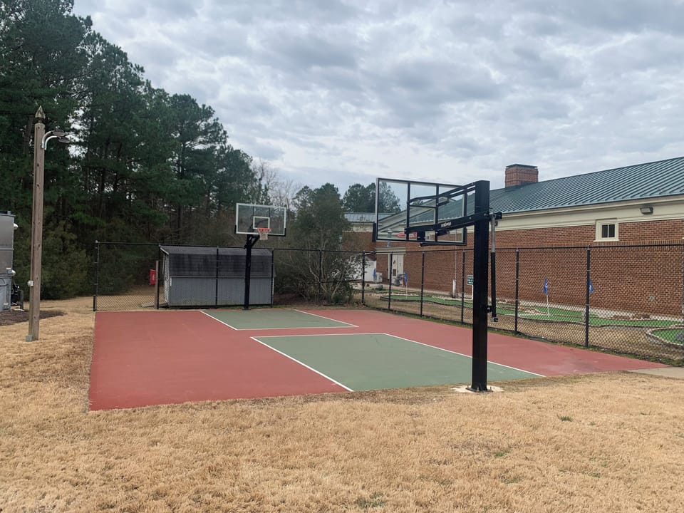 Shoot some hoops and enjoy the fresh outdoors.