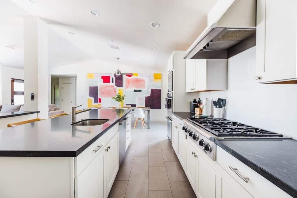 Cook a meal in this fully stocked kitchen!