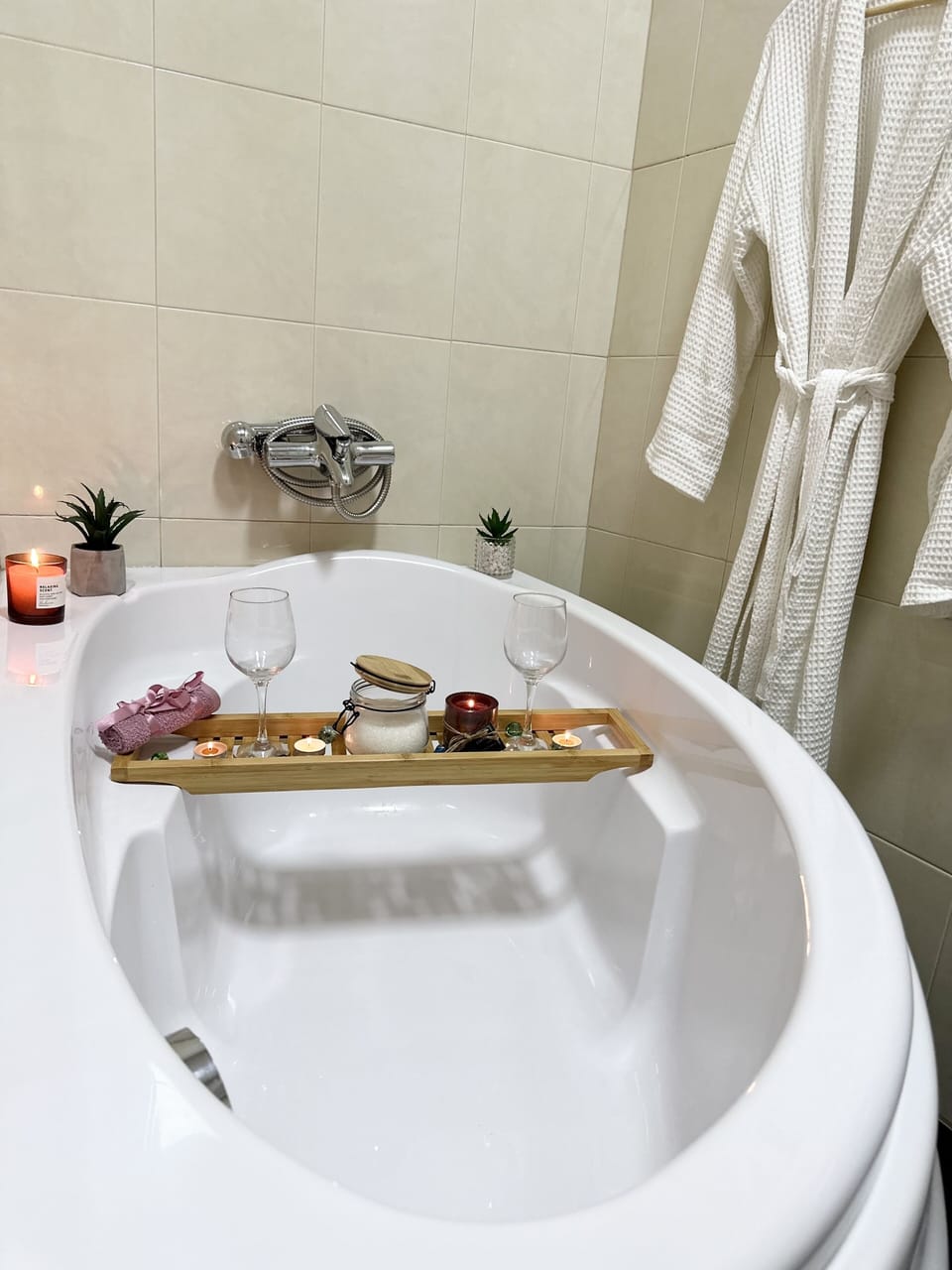 Bathroom with a Bathtub