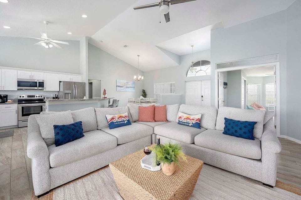 Wave N Sea Is Inviting You with an Open Floor Plan and Beachy Decor