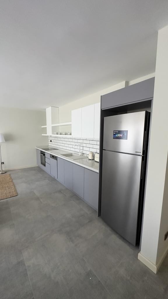 Premium Condo | Private kitchen | Full-size fridge
