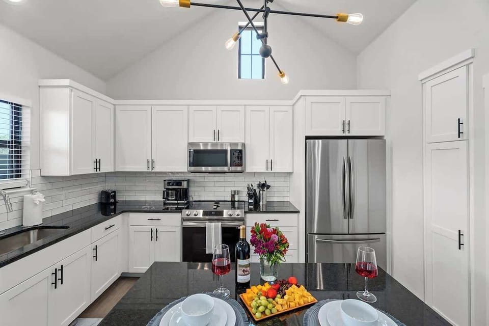 Ample counter space perfect for whipping up a delicious meal.
