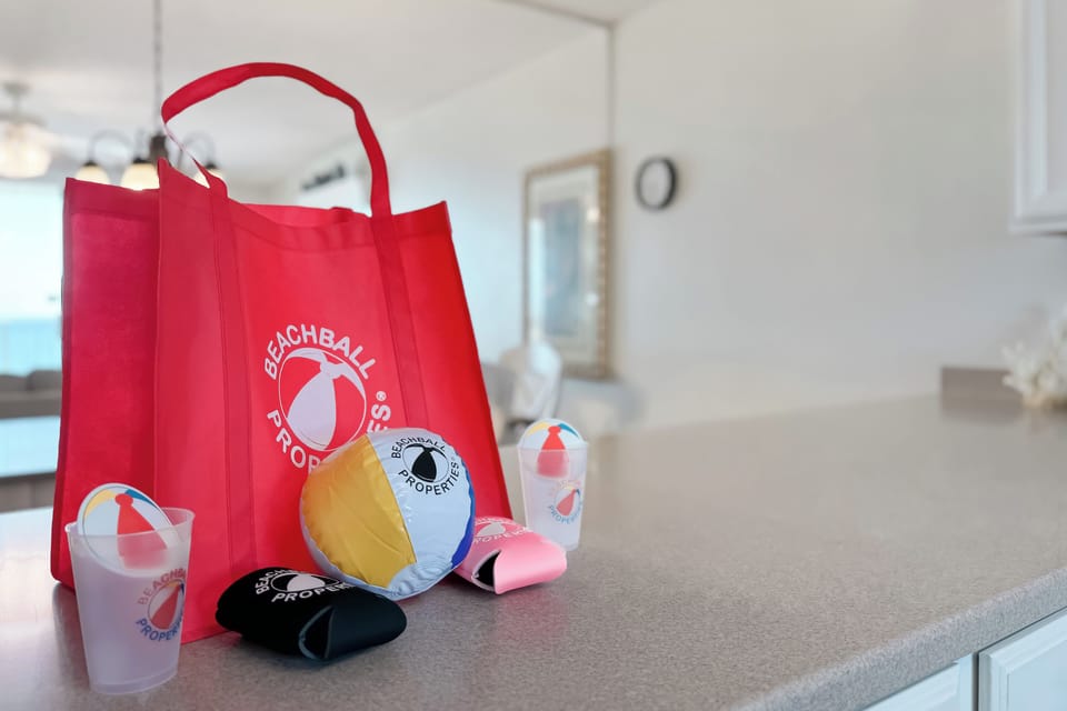 Beachball swag bag!