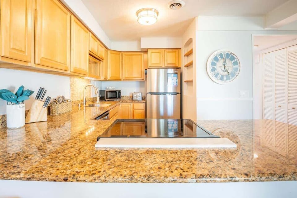 Kitchen with Granite Countertops