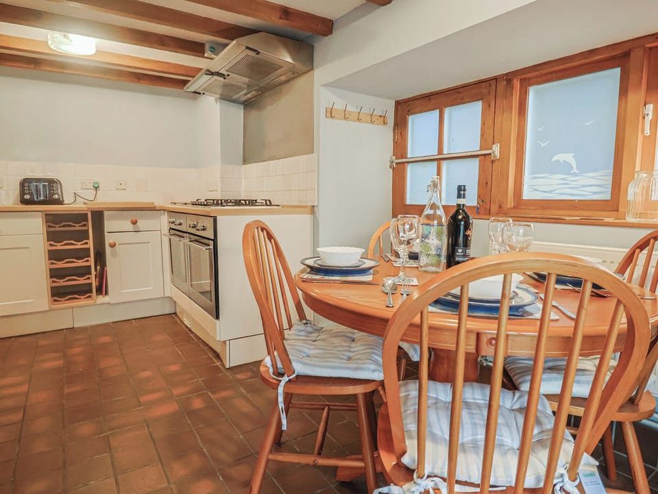 Fridge, dishwasher, electric kettle, toaster