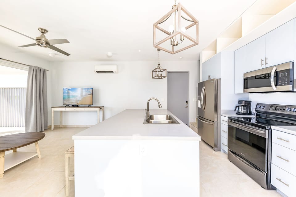 Ample counter space for easy meal prep