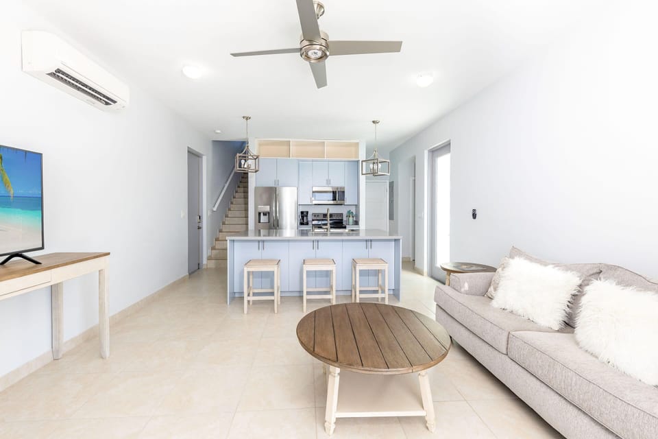 An open floor plan great for entertaining