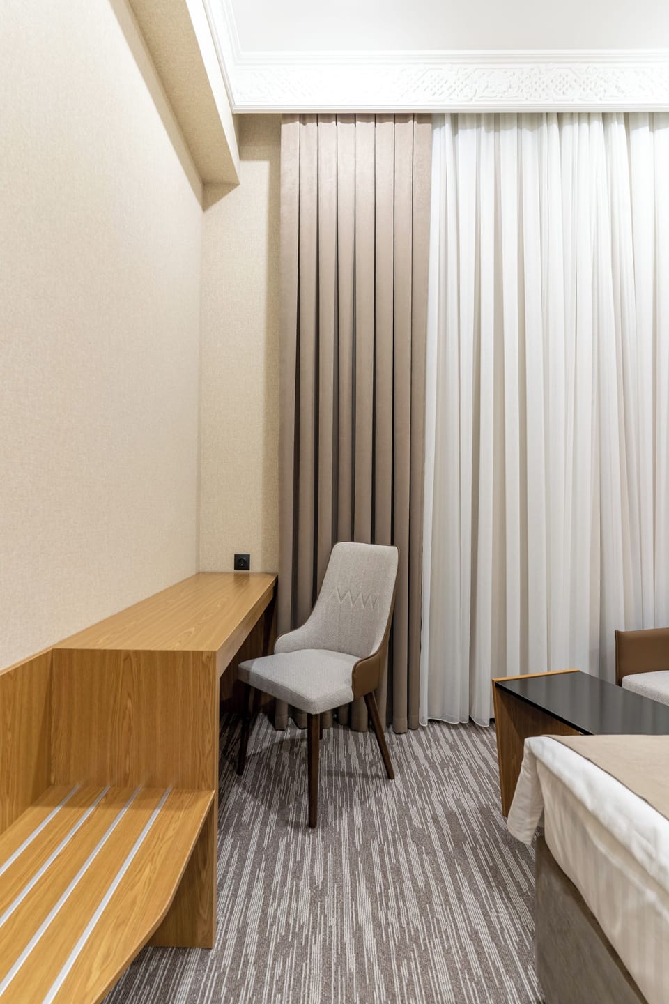 Premium bedding, minibar, in-room safe, desk