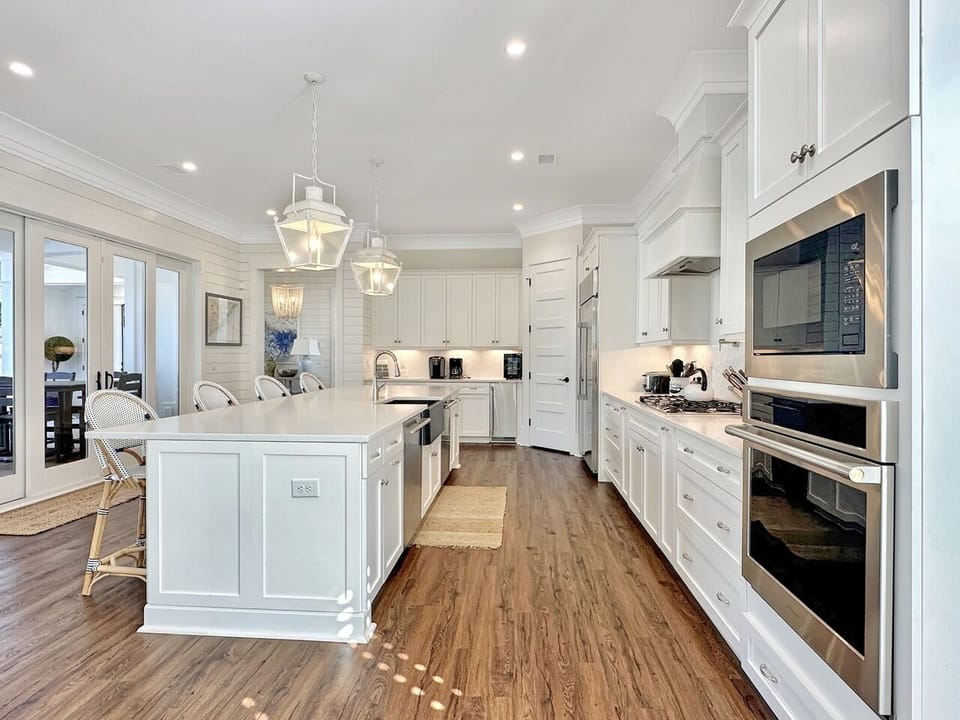 Chef's Kitchen featuring Gourmet Appliances